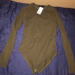 Green Bodysuit size small